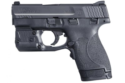 S&W SHIELD M2.0 M&P9 9MM FS BLACKENED SS/BLACK W/CTC LASER - $450.87 (Free S/H on Firearms)