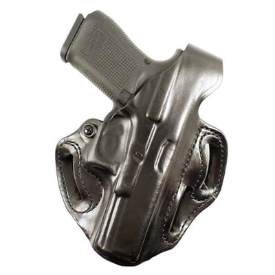 DeSantis Thumb Break Scabbard OWB Holster - Leather Holster OWB, Right Hand Holster, Compatible with the GLOCK 19, 19 GEN 5, 19X 23, 32, 45 (with or without Reflex Sights) - Right Hand Draw, Black - $65.49 + FREE Shipping