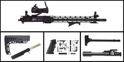 Davidson Defense 'Black Heart' 18" AR-15 .223 Stainless Rifle Full Build Kit - $414.99 (FREE S/H over $120)