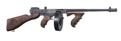 Auto-Ordnance 1927A1 Thompson .45 ACP 16" Barrel 50rd Rifle, Walnut, Trump Saves America - $2199.0