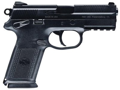 FN FNX-9 Double Action/Single Action 9mm 4 Inch Barrel Black Slide Combat Sights 10 Round - $497 (Add To Cart) 