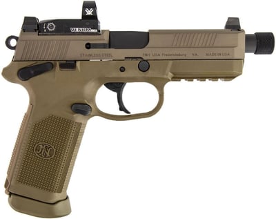 FN FNX-45 Tactical .45 ACP 5.3in w/ Night Sights & Vortex Venom Red Dot FDE - $999.99 (Add To Cart)