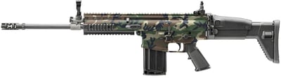 FN SCAR 17S 7.62x51mm, 16.25" Barrel, Hydro Dipped Woodland Camo, Picatinny Rail, 20rd - $3472.47 