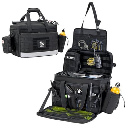 Golkcurx Car Organizer for Passenger Seat with MOLLE System and Cup Holders - $37.43 + FREE Shipping