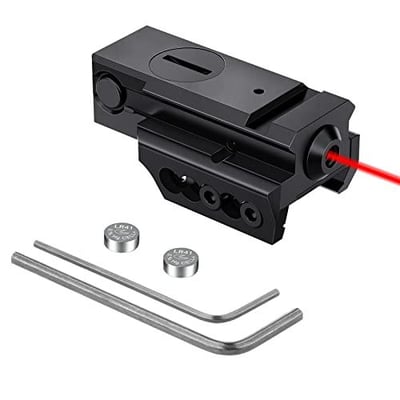 EZshoot Red Laser Sight Tactical 20mm Standard Picatinny Weaver Rail - $14.99 w/code "BHUXUTAM" (Free S/H over $25)