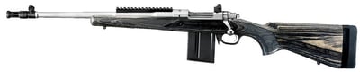 Ruger Gunsite Scout Rifle 308 Win Bolt Action Left-Hand Action 18" Barrel, Matte Stainless - $1070.89