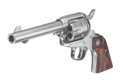 Ruger Vaquero 45 Colt Stainless Single-Action Revolver - $879.99 