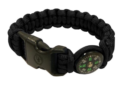 Ultimate Survival Technologies Para 550 Compass Bracelet, Black - $2.42 (add on item) (Free S/H over $25)