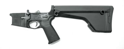 PSA AR-15 Complete Lower Magpul MOE Rifle Edition - Black, No Magazine - 41924 - $199.99