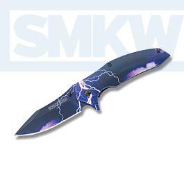 Rough Rider Galaxy Series Storm Full Color Overlay 420 Stainless Steel Blade and Aluminum Handles - $12.99 (Free S/H over $75, excl. ammo)