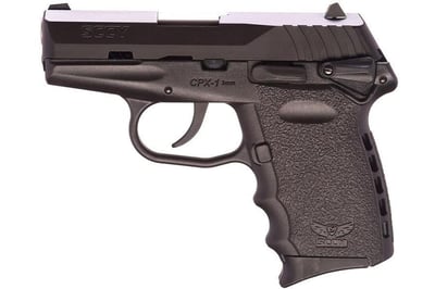 SCCY CPX-1 9mm Pistol with Manual Safety - $199.76