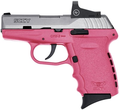 Sccy CPX-2m 9mm Pink Crimson Trace Red Dot - $299
