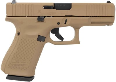 Glock G19 G5 9mm 4" barrel 15 Rnds FDE w/Magazine Loader & Reversible Magazine - $644.99