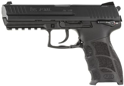 Heckler and Koch P30LS V3 Black .40 SW 4.45" Barrel 10-Rounds Ambidextrous Safety - $649 (Add To Cart) 