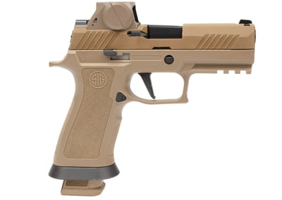 Sig Sauer P320 M18X Flat Dark Earth 9mm 3.9" Barrel 21-Rounds w/ RomeoM17 Red Dot - $1429.99 ($19.99 S/H on Firearms / $15.99 Flat Rate S/H on ammo)
