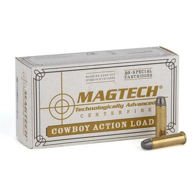 Magtech Cowboy Action Loads .45 Colt 250-Gr. LFN 50 Rnds - $31/$32 (Buyer’s Club price shown - all club orders over $49 ship FREE)