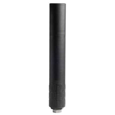 Huxwrx Flow 45 M Suppressor, 45 Caliber, 8.5" Length, Black Cerakote - $599.99 (Discount in cart) 