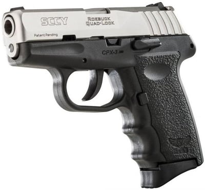 SCCY INDUSTRIES CPX-3 380ACP 3.1" 10rd DAO Pistol - Stainless / Black - $181.99 (FREE Shipping on Firearms)