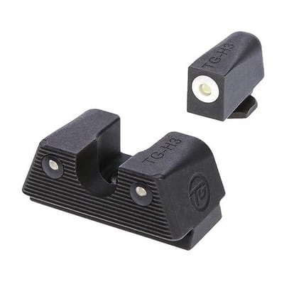 TRUGLO X Solid Steel Bright Night Sight Set Compatible with Glck Guns for Low Light or Darkness 3-Dot Configuration Snag-Free Design Fits Most Standard Holsters - $37.79 + FREE Shipping