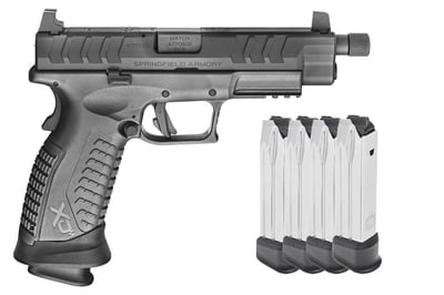 Springfield XDM Elite 9mm 4.5 OSP Gear Up Package with Five Magazines - $499.99 