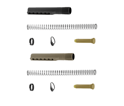 UTG PRO Mil-Spec 6-Position Extension Tube Kit Black - $25.95 