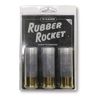 Reaper Rubber Rocket 12 Gauge 2 3/4" Rubber Projectile 3 Rounds - $13.67 (Buyer’s Club price shown - all club orders over $49 ship FREE)