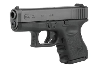 Glock 26 Gen3 9mm 10-Round Pistol (Made in USA) - $749.99 