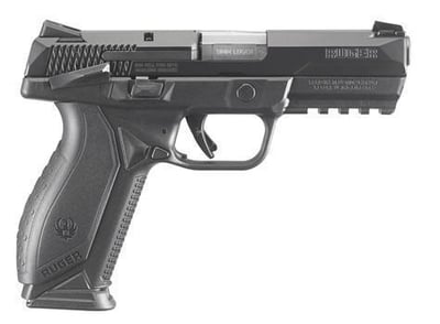 Ruger American Pistol Black 9mm 4.2-in 17 Rounds - $349.99 ($19.99 S/H on Firearms / $15.99 Flat Rate S/H on ammo)