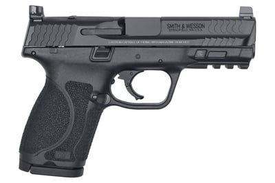 Smith & Wesson 13143 M&P M2.0 Compact 9mm Luger 4" 15+1 Optic Ready Black Armornite Stainless Steel Slide Black - $365.73 