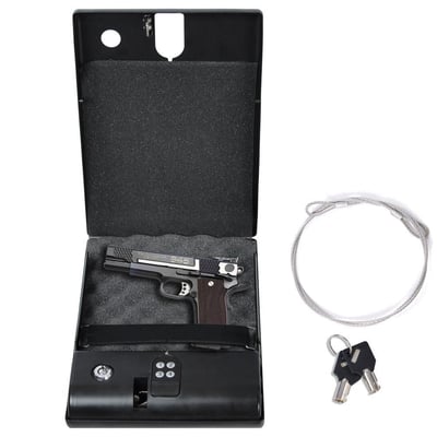 Home Office Car Pistol Electronic Digital Security Safe Box - $45.49 With Free S&H