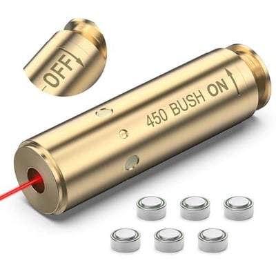 CVLIFE 5.56 223 Laser Bore Sight/350 LGND(9x43mm)/450 Bush - $11.39 w/code "JTKFSO8S" + FREE Shipping