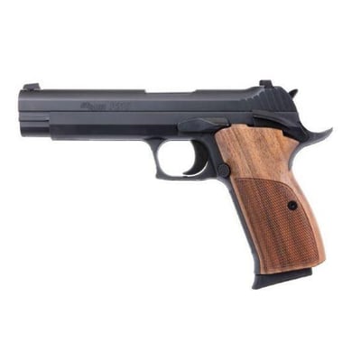 Sig Sauer P210 Standard 9mm Pistol, Black w/ Walnut Grips - $1234.99