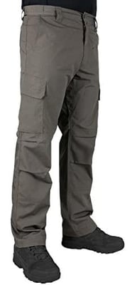 LAPG Men's Urban Ops Tactical Pants, Gusseted Crotch Lightweight Cargo Pants, Elastic Waistband Ripstop Work Pants, Water & Stain Resistant Pants for Men, Sierra - $35.99 + FREE Shipping