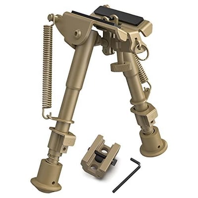 CVLIFE 6-9 Inches Bipod Adjustable Spring Return with Picatinny Adapter - $12 w/code "429H59AU" + FREE Shipping