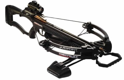 Barnett Recruit Compound Crossbow with Red Dot Scope - $279.91