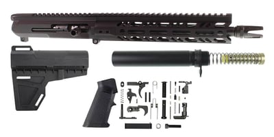 Davidson Defense 'Kerboom' 10.5" AR-15 .223 Nitride Pistol Full Build Kit - $464.99 (FREE S/H over $120)