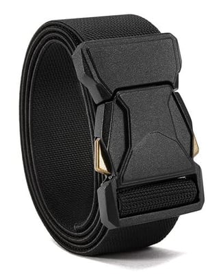 CHAOREN Stretch Tactical Belt Men - 1.5" Nylon Work Belt for Military EDC - Quick Release for Utility EMT Hiking - $7.99 + FREE Shipping