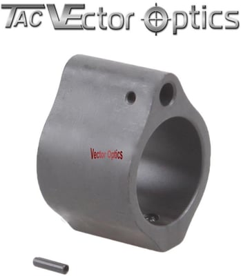 Vector Optics Steel 0.875" Inch Low Profile Micro Gas Block Barrel Mount w/ Pin Ship from Utah - $23.5