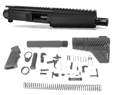 5 inch AR-15 AR-V MP5 Style 9mm Pistol Caliber Melonite Upper Complete Kit - $559.99 