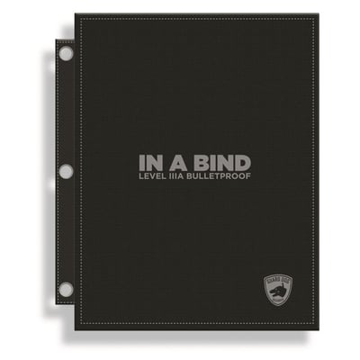 Guard Dog "In a Bind" Level 3A 3-ring Binder Ballistic Panel - $89.99 (Buyer’s Club price shown - all club orders over $49 ship FREE)