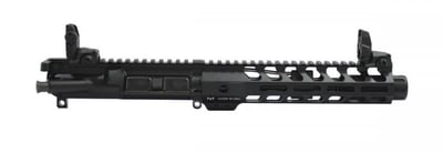 PSA 7" 5.56 NATO 1/7 Nitride 9" Lightweight M-Lok Freedom Upper With Fluted Flash Can, BCG, CH, & MBUS Sight Set - $359.99 + Free Shipping
