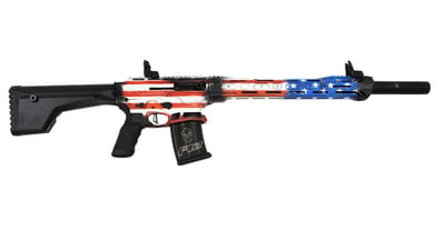 Typhoon Defense F12 Sport 12 Gauge Semi-Automatic Shotgun with American Flag Finish - $917.99  ($7.99 Shipping On Firearms)