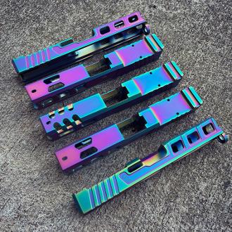 Chameleon rainbow oilslick g17 elite rmr cut window slide gen3 - $199.00  (Free Shipping over $500)
