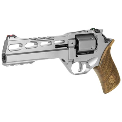 Chiappa Rhino 60DS 6" .357 Magnum Single Action/ Double Action Revolver - Chrome - CF340.249 - $1079 