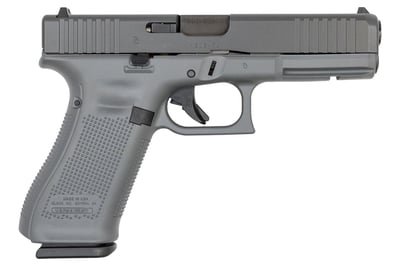 Glock 17 Gen5 9mm Pistol with Concrete Gray Cerakote Finish - $549 