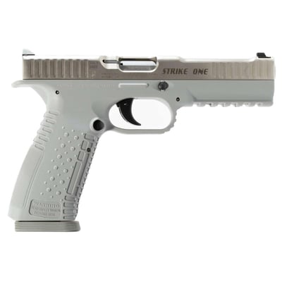 American Prec Firearms Strike ONE HGA 9mm 5" Bbl 3 Dot Sight Silver/SS 2/17Rnd Mags - $652.81 (Free S/H on Firearms)
