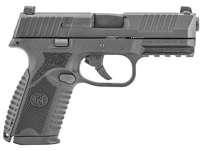 FN 509 Midsize Pistol 9mm Luger 4" Barrel Polymer Black - $429.99 (add to cart price) + Free S/H 