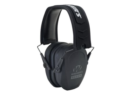 Walker's Razor Slim Passive Earmuff Ultra Low-Profile Earcups Black - $12.49 + FREE Shipping