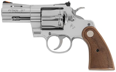 Colt Python 357 Magnum 2.5" 6rd Revolver, Stainless - $1099.99 