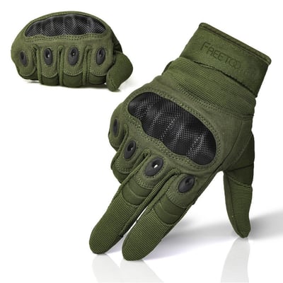 FREETOO Adjustable Men's Tactical Gloves Hard Knuckle - $15.99 + Free S/H over $35 (Free S/H over $25)